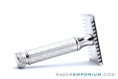 1930's Gillette NEW Deluxe Norfolk Tuckaway DE Safety Razor Set | Revamp