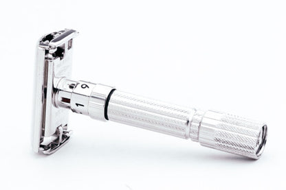 1961 Gillette TTO Fatboy Adjustable $1.95 DE Safety Razor | Rhodium Revamp