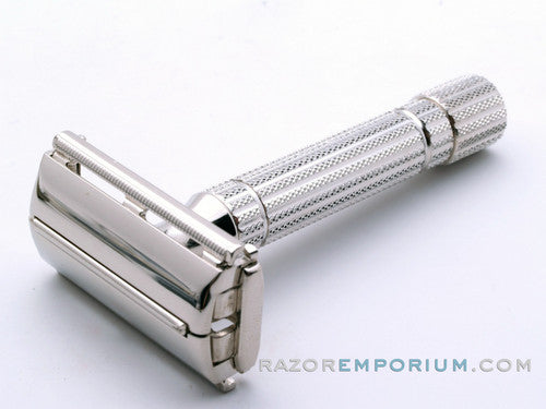 1953 Y3 Gillette President DE Safety Razor Set w/ Original Case, Instructions, & Blade Bank | New Old Stock - MINT