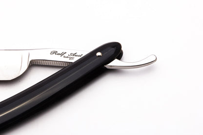 6/8" Ralf Aust Spanish Tip Hollow Ground Straight Razor With Jimps | Acrylic Scales