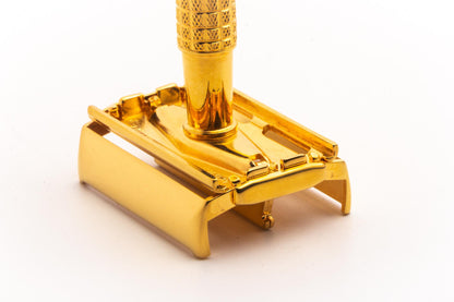 1954 Z2 Gillette Flare Tip Super Speed Safety Razor | 24K Gold Revamp