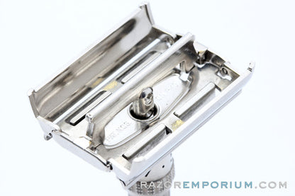 1964 Gillette Slim Adjustable J2 Double Edge Safety Razor