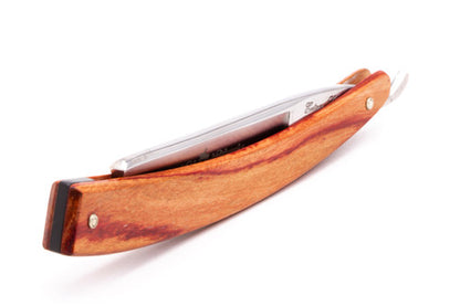6/8" Ertan Süer Rasoir Sabre Campiono Carbon Straight Razor | Rosewood Scales | USED