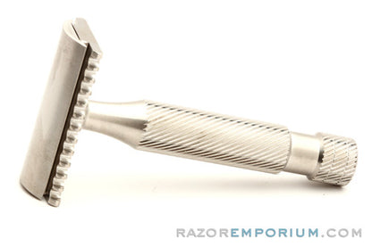 Above the Tie Atlas 2015 R2 Stainless Steel Safety Razor