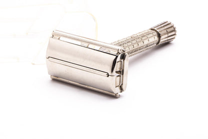 1947-51 Gillette Flare Tip Regular British Rocket Safety Razor Set | Original Condition