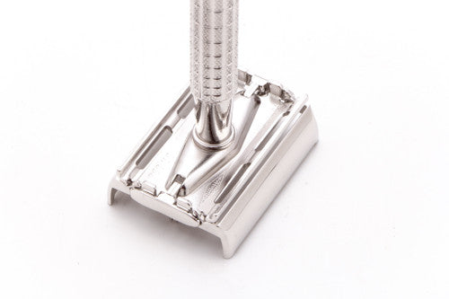 1965 K4 Gillette Flare Tip Super Speed Safety Razor  | Rhodium Revamp