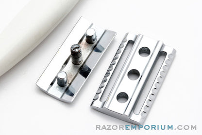 MÜHLE Sophist R 84 SR - Porcelain Long Handle Safety Razor