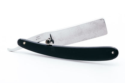 7/8" Filarmonica Doble Temple #14 Straight Razor w/ Coffin and Black/Gold Scales | Spain