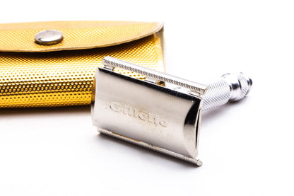 1967 M2 Gillette Ball End Double Edge Travel Set | Original Condition