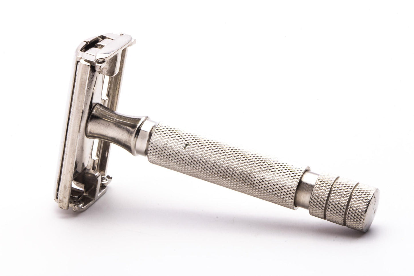 1953  Gillette British Rocket HD Safety Razor Set With Metal Case |Original Condition