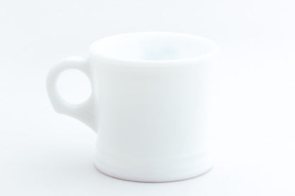Surrey Milk Glass Shaving Mug - Oldsmobile 1903