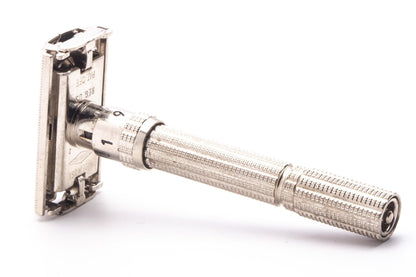 1963 I2 Gillette Slim Adjustable Double Edge TTO Safety Razor | Original Condition