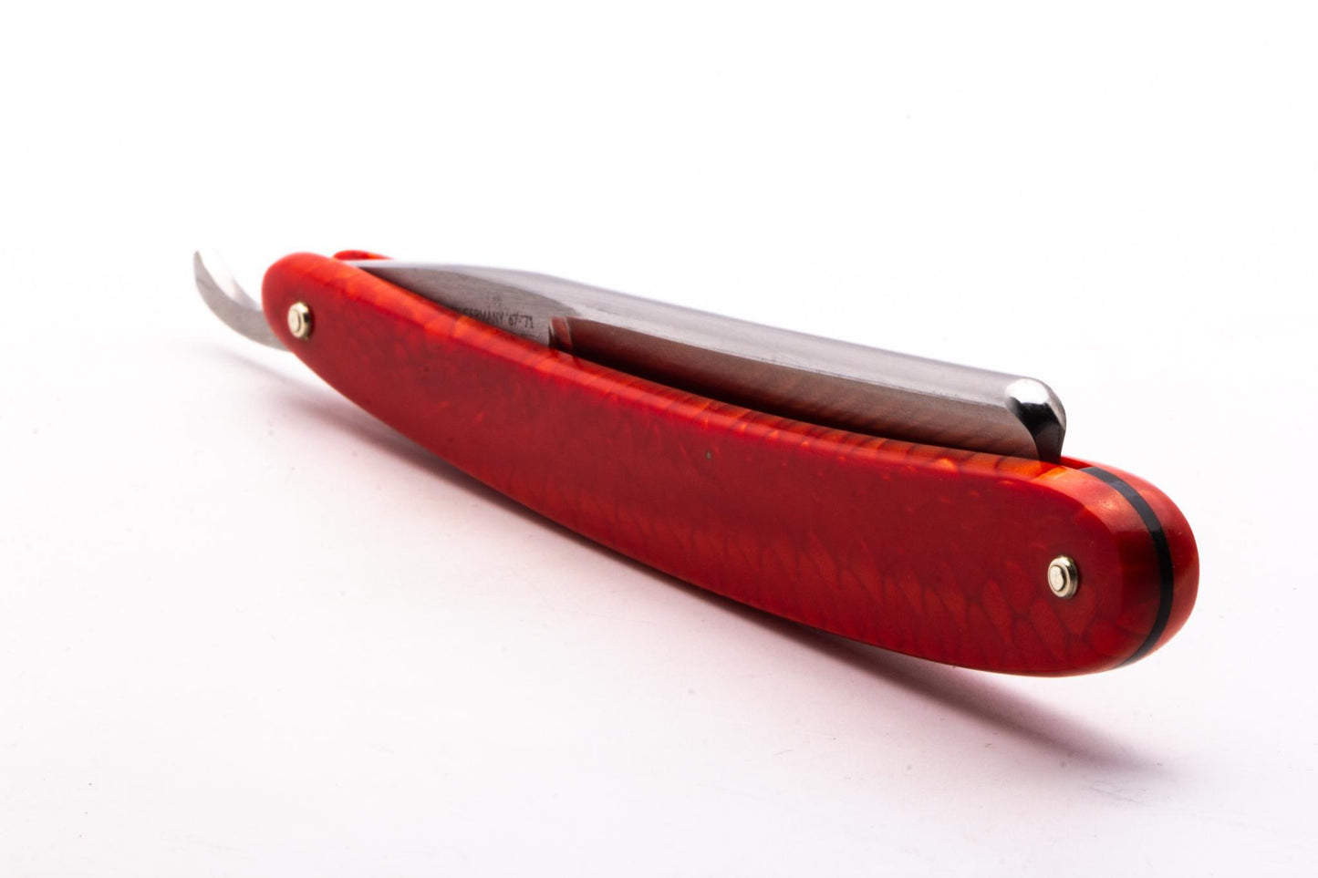 6/8" Dovo Facharbeit Red Straight Razor | Used