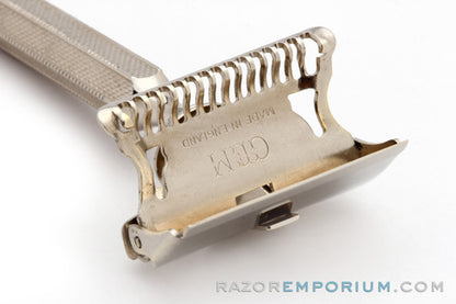 1930's Gem Single Edge Safety Razor Set - Made in England