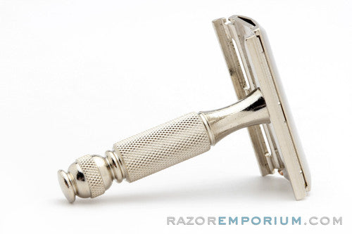 1966 Gillette Travel Ball End Tech 3 Piece DE Razor L1