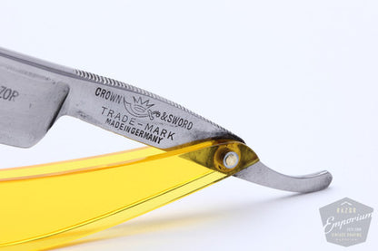 13/16'' Carl Friedrich Crown & Sword Razor | ERN 1166 | Round Point Germany