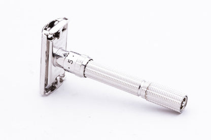 1963 I4 Gillette Slim Adjustable Double Edge Safety Razor | Rhodium Revamp