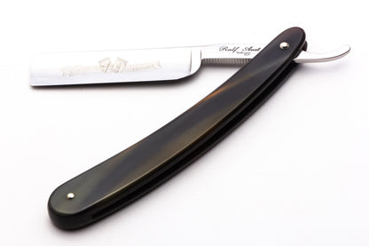5/8" Ralf Aust Square Point Straight Razor | Horn Scales