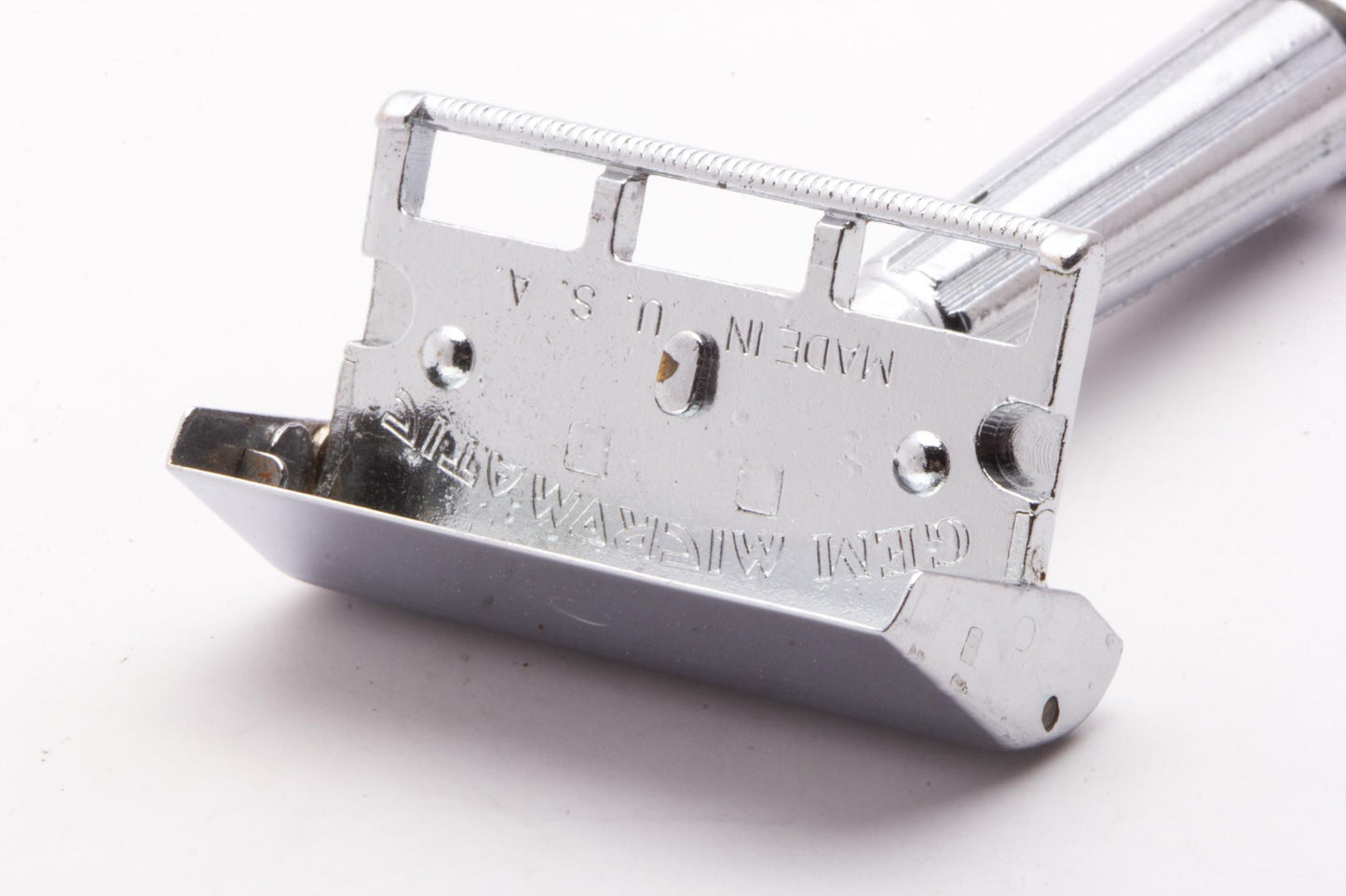 1940s Gem Micromatic Bullet Tip TTO Single Edge Safety Razor | Original Condition