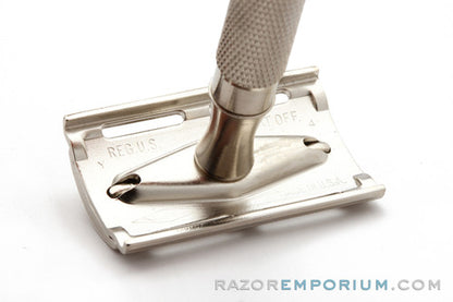 1953 Gillette Tech and Ball End Replica Handle Double Edge Safety Razor