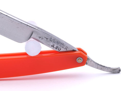 9/16" H. Boker Straight Razor w/ Acrylic Scales