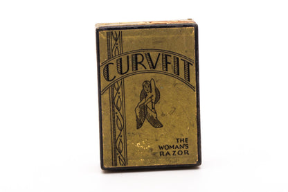 1920's Curvfit Women's Open Comb Safety Razor Set | Original Condition