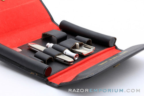 1970 Gillette Griffon Travel Tech DE Safety Razor Set P3