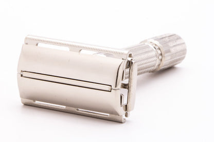 1959 E4 Gillette Fatboy Adjustable Double Edge Safety Razor | Original Condition