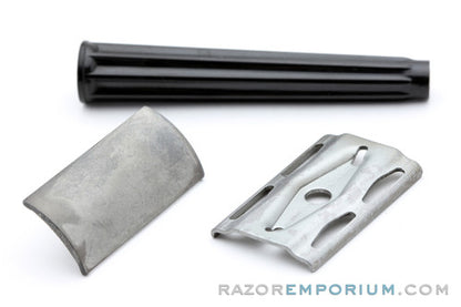 1947-51 Gillette Bakelite Handle Tech DE Razor Set