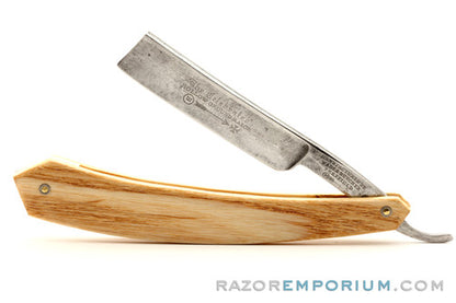 9/16" Wade & Butcher "The Celebrated" Straight Razor w/ Cocobello Wood Scale | Sheffield, England