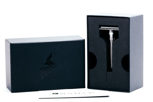 Blackland Blackbird Open Comb Stainless Steel DE Safety Razor - 85mm
