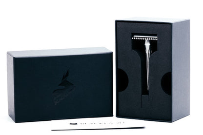 Blackland Blackbird Open Comb Stainless Steel DE Safety Razor - 85mm