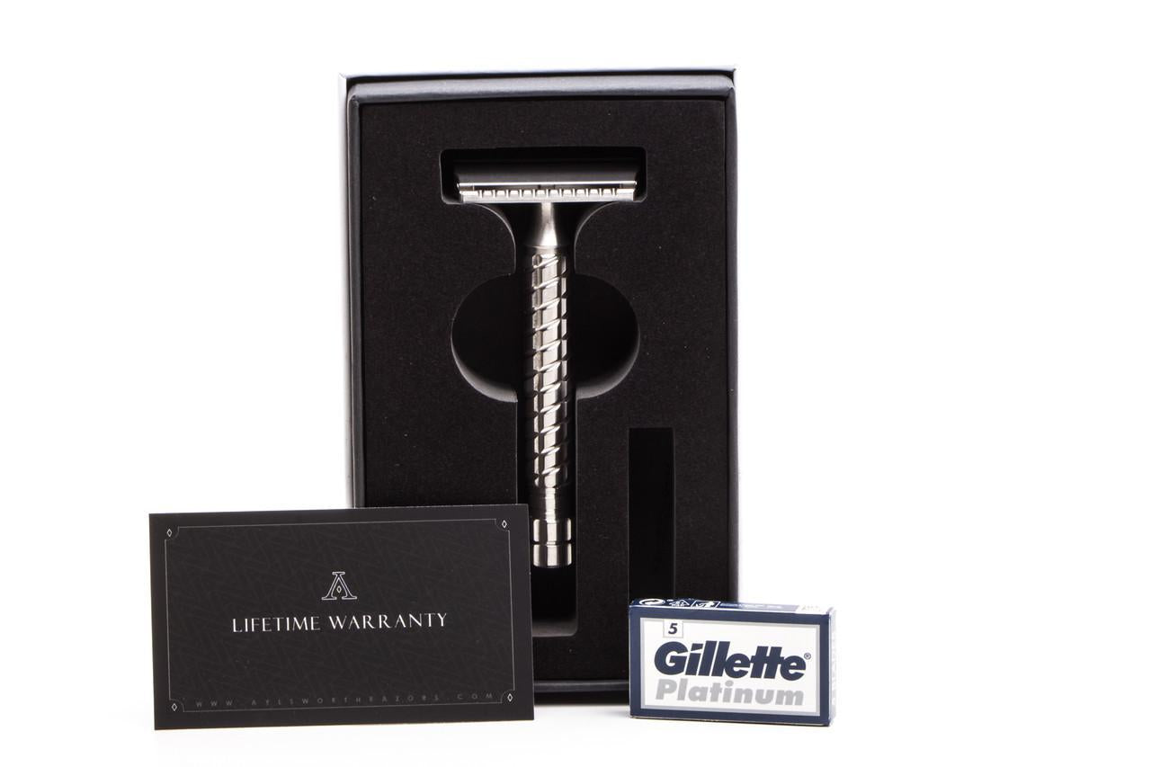 Aylsworth Razors |  The Drakkant Machined Razor