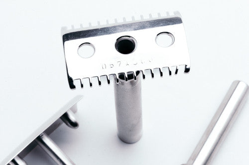 1921 Gillette Single Ring Old Type Safety Razor Rhodium Revamp