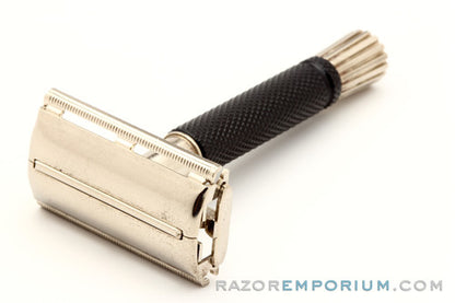 1986 Gillette Black Handle Super Speed Safety Razor G3