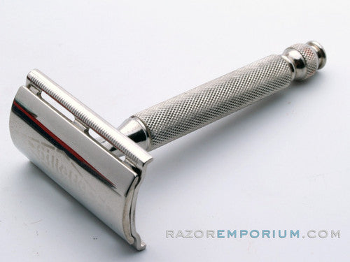 1940's Gillette Ball End Tech Razor in Red Box | New Old Stock