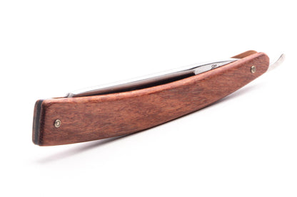 5/8" Ertan Süer Rasoir Sabre Campiono Carbon Straight Razor | Rose Wood Scales