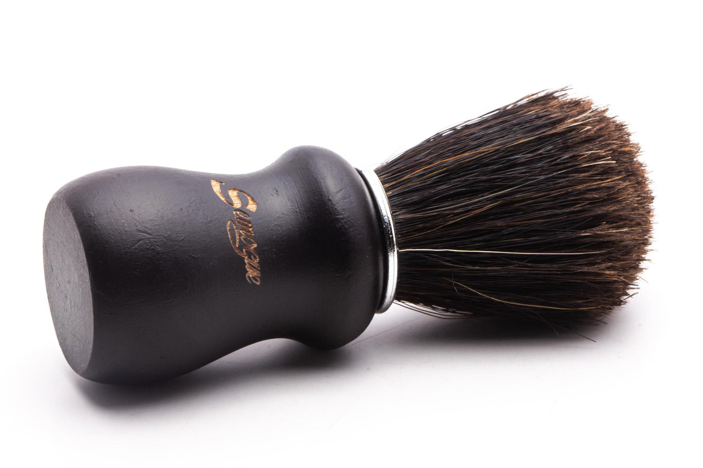 Semogue | Pharos-C3 Pure Black Horse Hair Shaving Brush