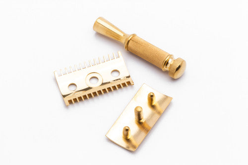 Copy of 1915 Gillette Milady Decollete DE Safety Razor in White Case