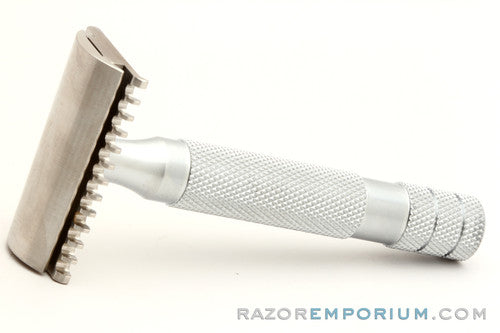 Above the Tie Slant Open Comb 2016 S2 Stainless Steel Safety Razor