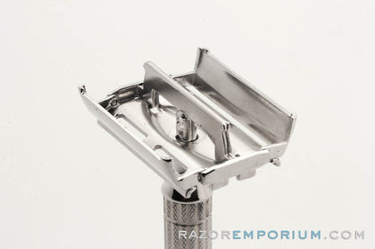 1948-51 TTO Gillette Aristocrat DE Safety Razor Rhodium Revamp