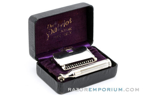 1928-30's Gem Patriot Single Edge Safety Razor Set
