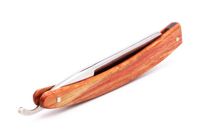 6/8" Ertan Süer Rasoir Sabre Campiono Carbon Straight Razor | Rosewood Scales | USED