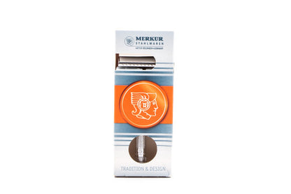 Merkur 23C - Long-Handle Closed Comb Double Edge Safety Razor