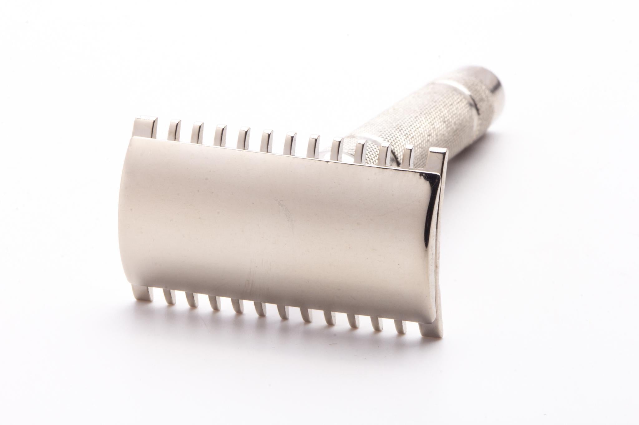 Unbranded Razor Unbranded Open Comb Double Edge Safety Razor | Factory Nickel Revamp ...