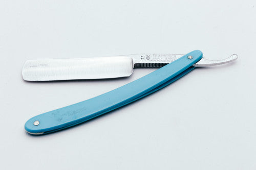 6/8" Filarmonica Doble Temple #13 Straight Razor w/ Blue Scales | Spain