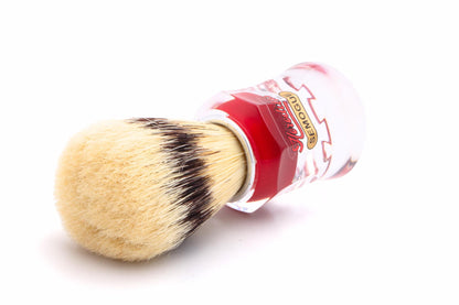Semogue | 830 Premium Boar Shave Brush With Red Acrylic Handle | Pre-Owned