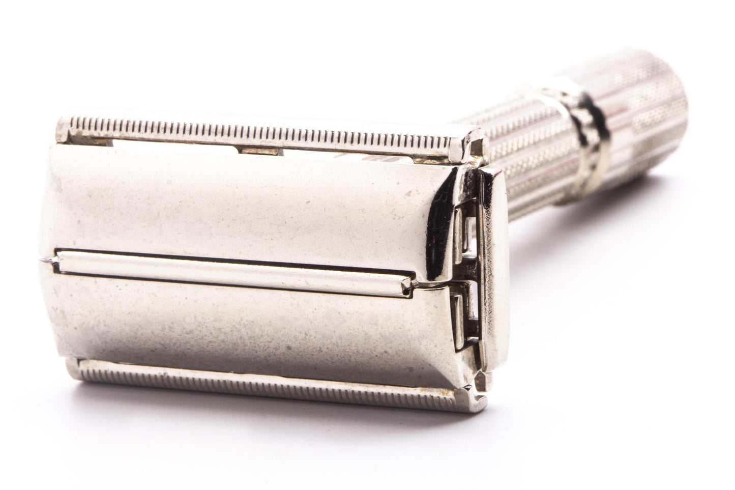 1958 D1 Gillette Red Dot Fatboy Adjustable DE Safety Razor | Original Condition