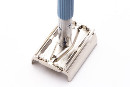 1966 L1 Gillette Lady Blue Star Double Edge Safety Razor | Original Condition