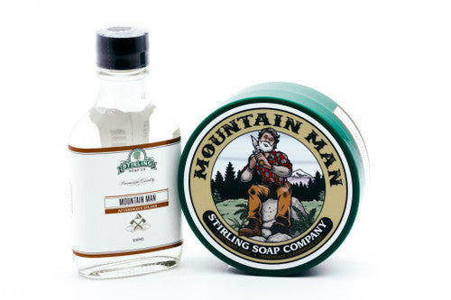 Stirling Soap Co- Mountain Man Aftershave Splash